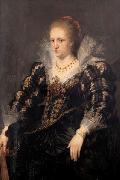Peter Paul Rubens Portrait of Jacqueline de Caestre. painting